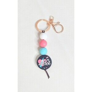 Handmade Silicone Bead Keychain/Bag Charm - Medical